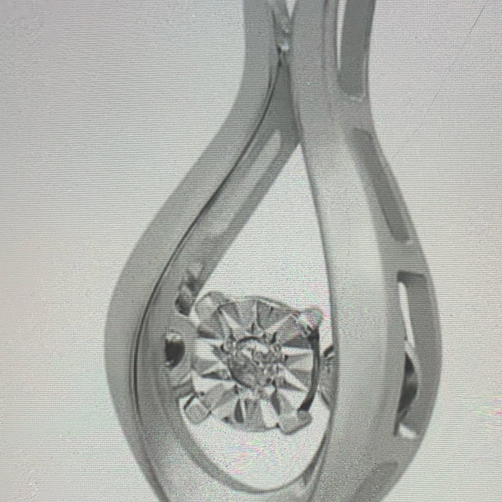 Diamond Necklace & Pendant - Picture 3 of 5